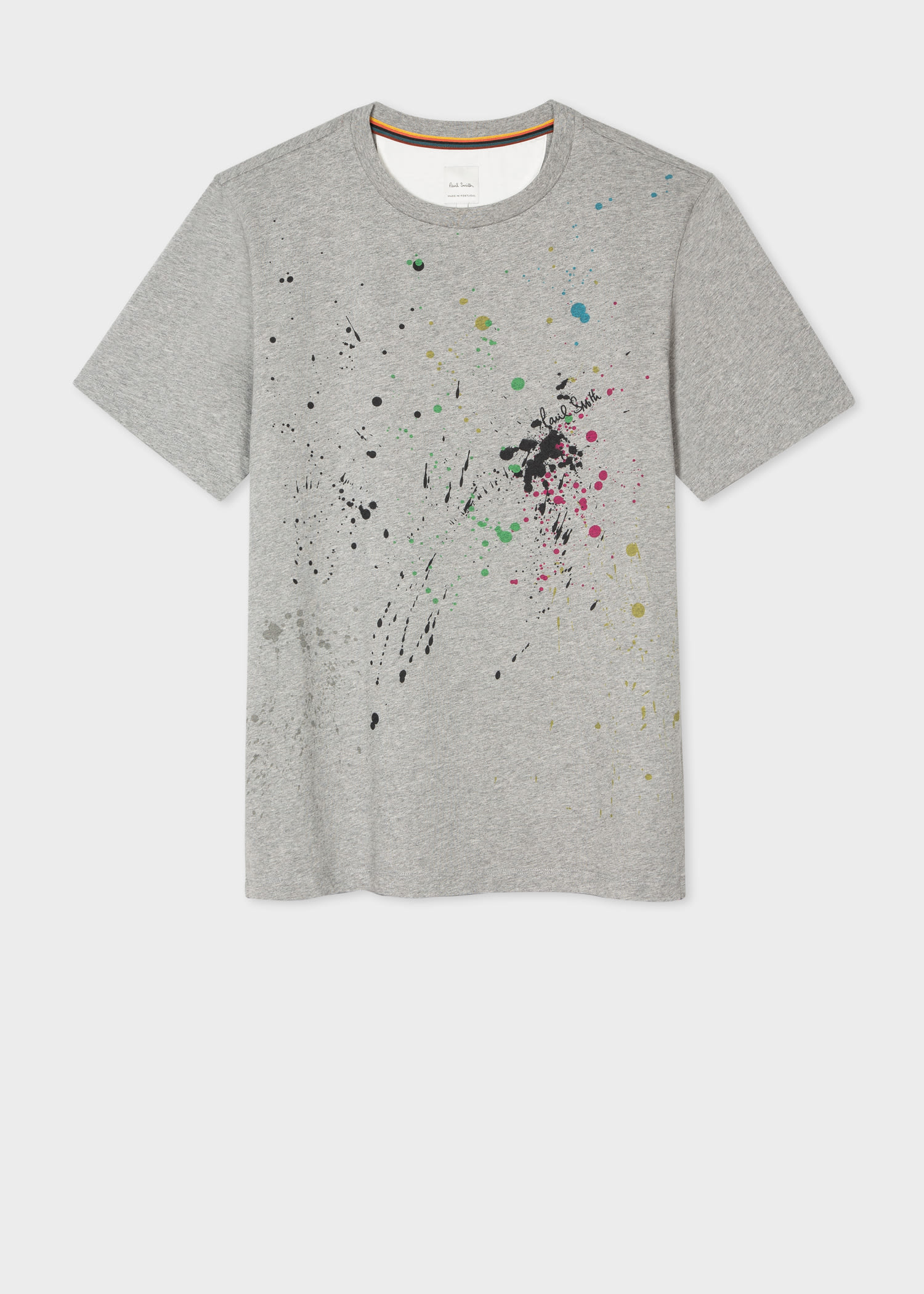paint splatter t shirt