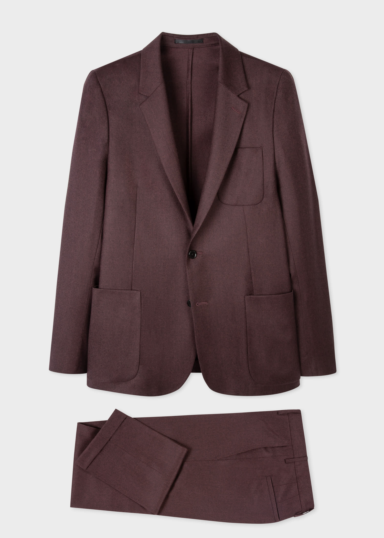 paulsmith.com | Men's Damson Wool-Cashmere Suit