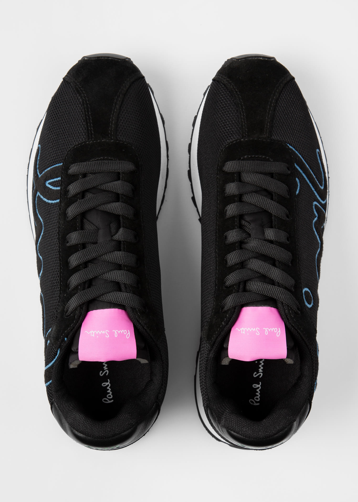 Mens grey mesh trainers