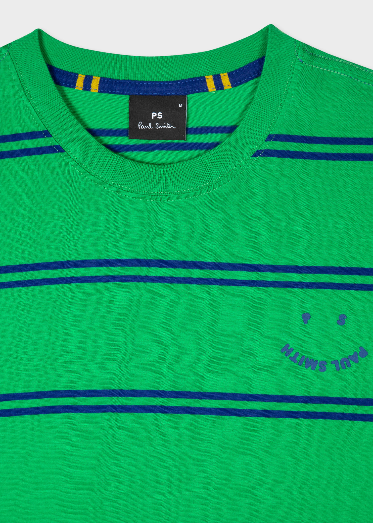 Green Stripe 'Happy' T-Shirt - Paul