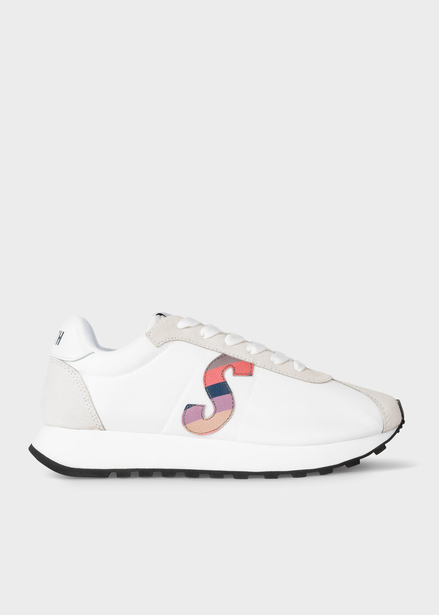 White 'Seventies' Trainers - Paul Smith