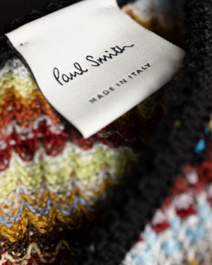 'Signature Stripe' Crochet Maxi Dress Paul Smith