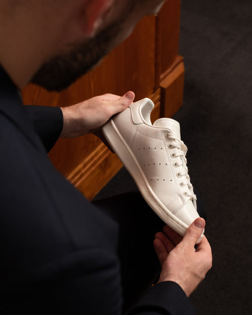 Sociaal zadel Vuiligheid Paul Smith + Manchester United + adidas Stan Smith