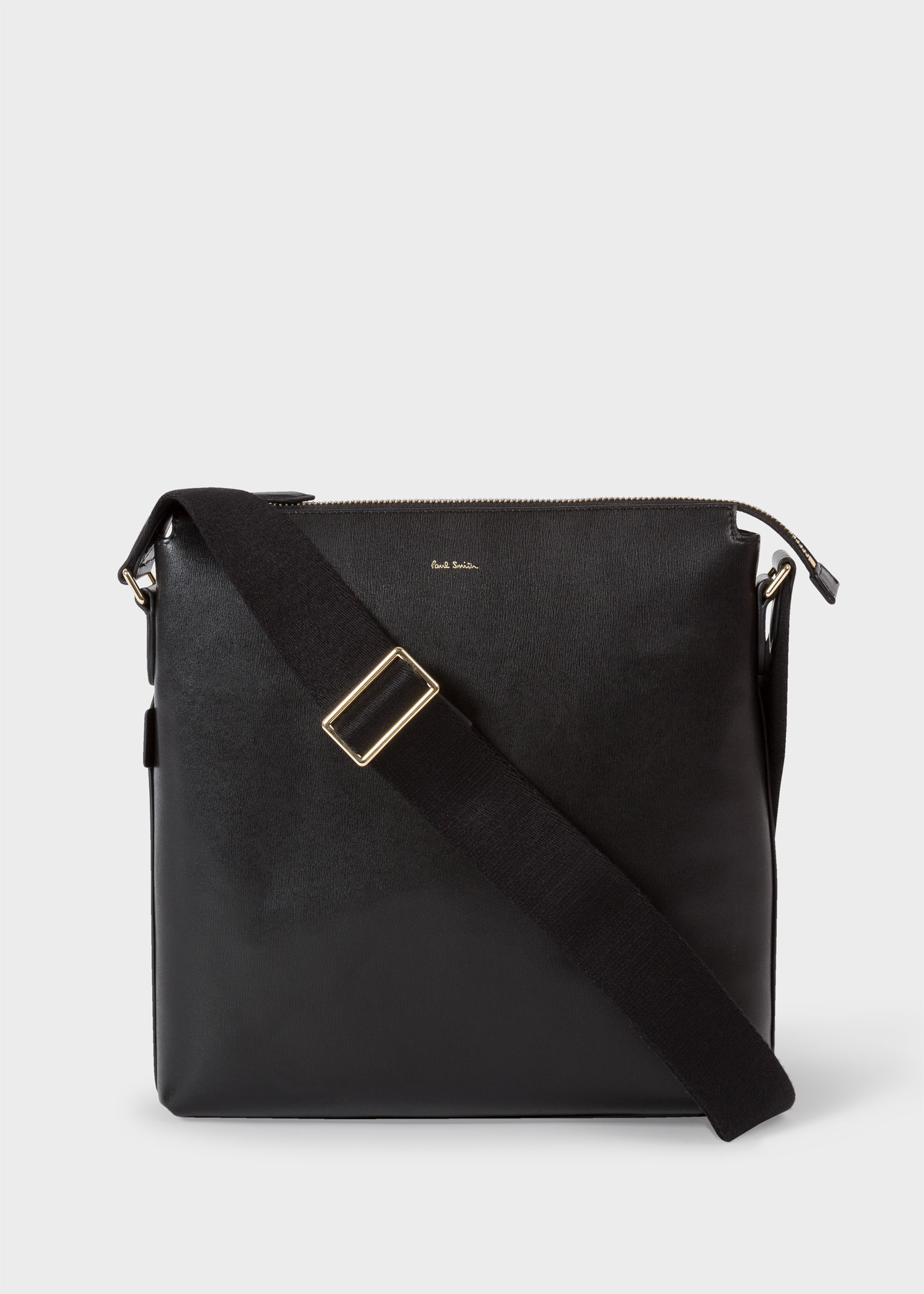 Men S Black Leather New City Small Cross Body Bag Paul Smith Men S Black Leather New City Small Cross Body Bag