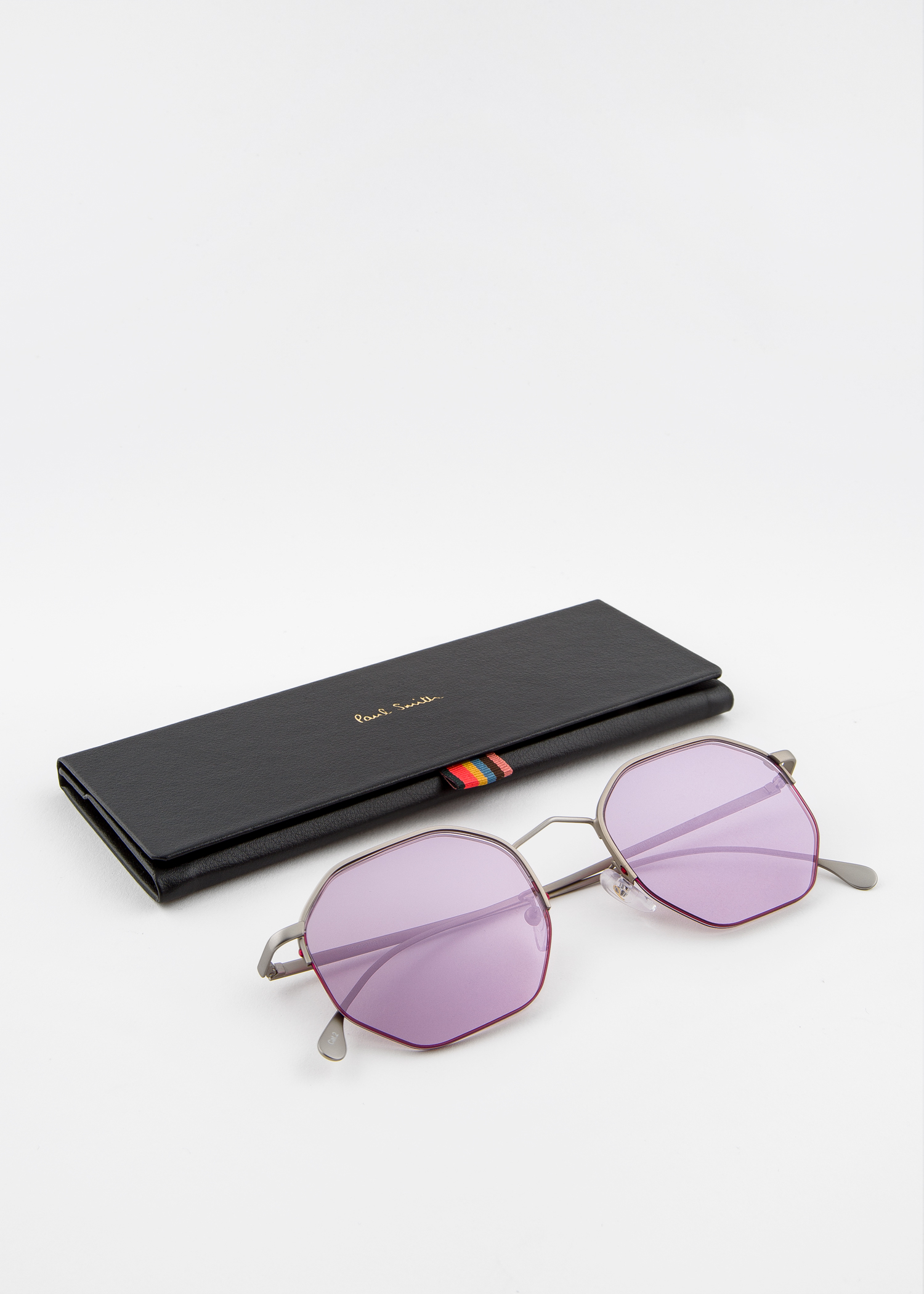 Download Paul Smith Matte Silver 'Brompton' Sunglasses - Paul Smith Yellowimages Mockups