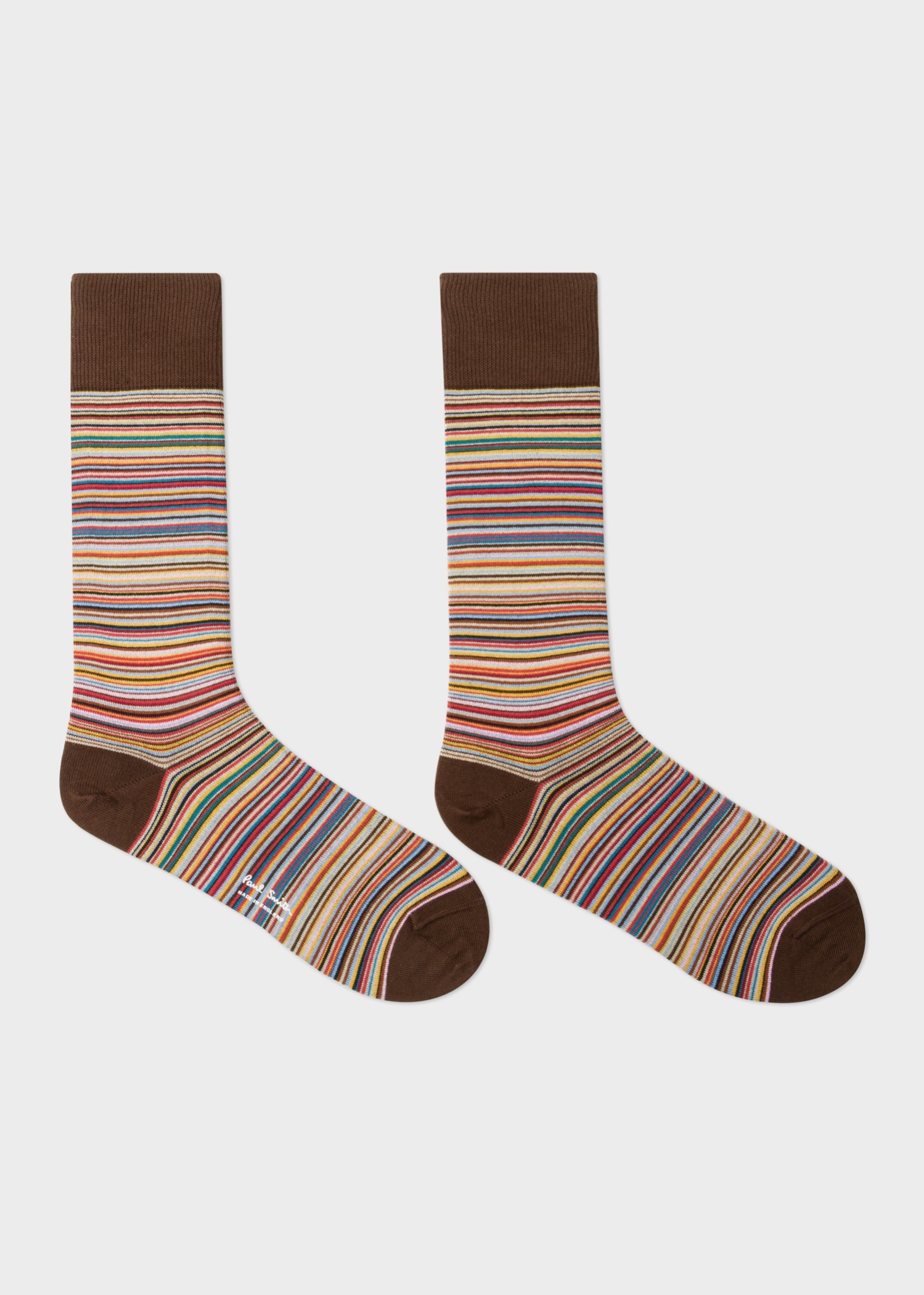 Men's Narrow Signature Stripe Socks - Paul Smith