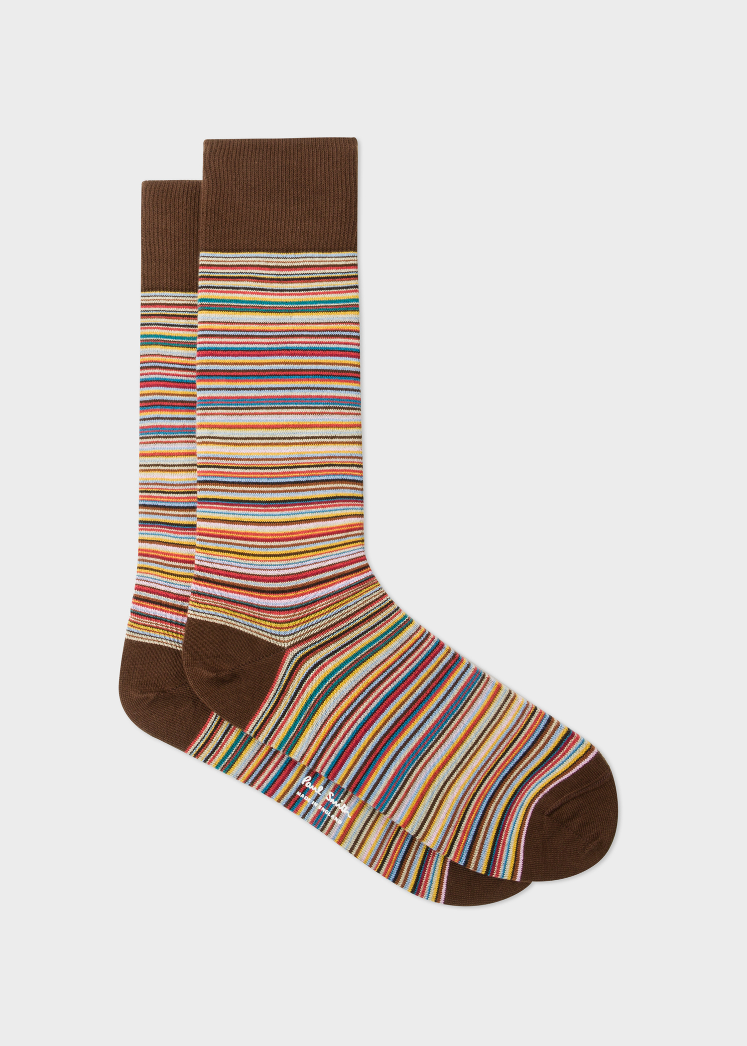 Men's Narrow Signature Stripe Socks - Paul Smith