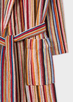 paul smith striped dressing gown