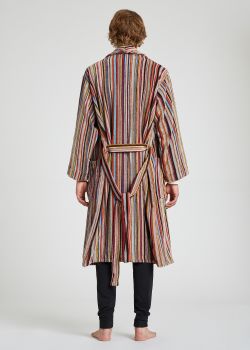 paul smith striped dressing gown