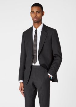 charcoal grey blazer men