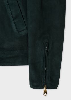 paul smith green suede jacket