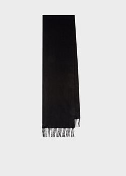 black cashmere scarf