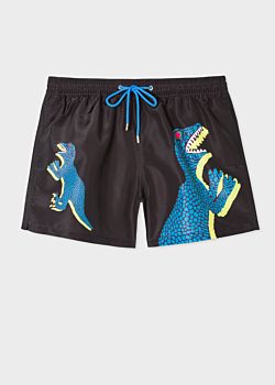 paul smith black swim shorts