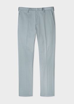 Slate Grey Stretch Cotton Chinos Paul Smith Slim leg stretch cotton
