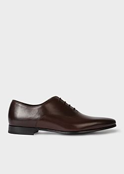 chaussure marron foncé homme