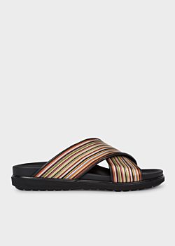 versace pink flip flops