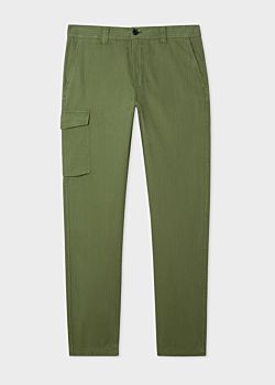 khaki pants with stripe