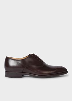 mens dark brown leather shoes