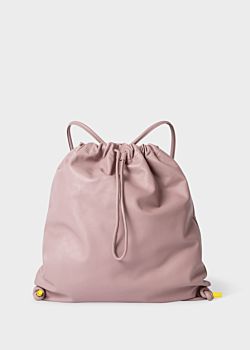 dusky pink backpack