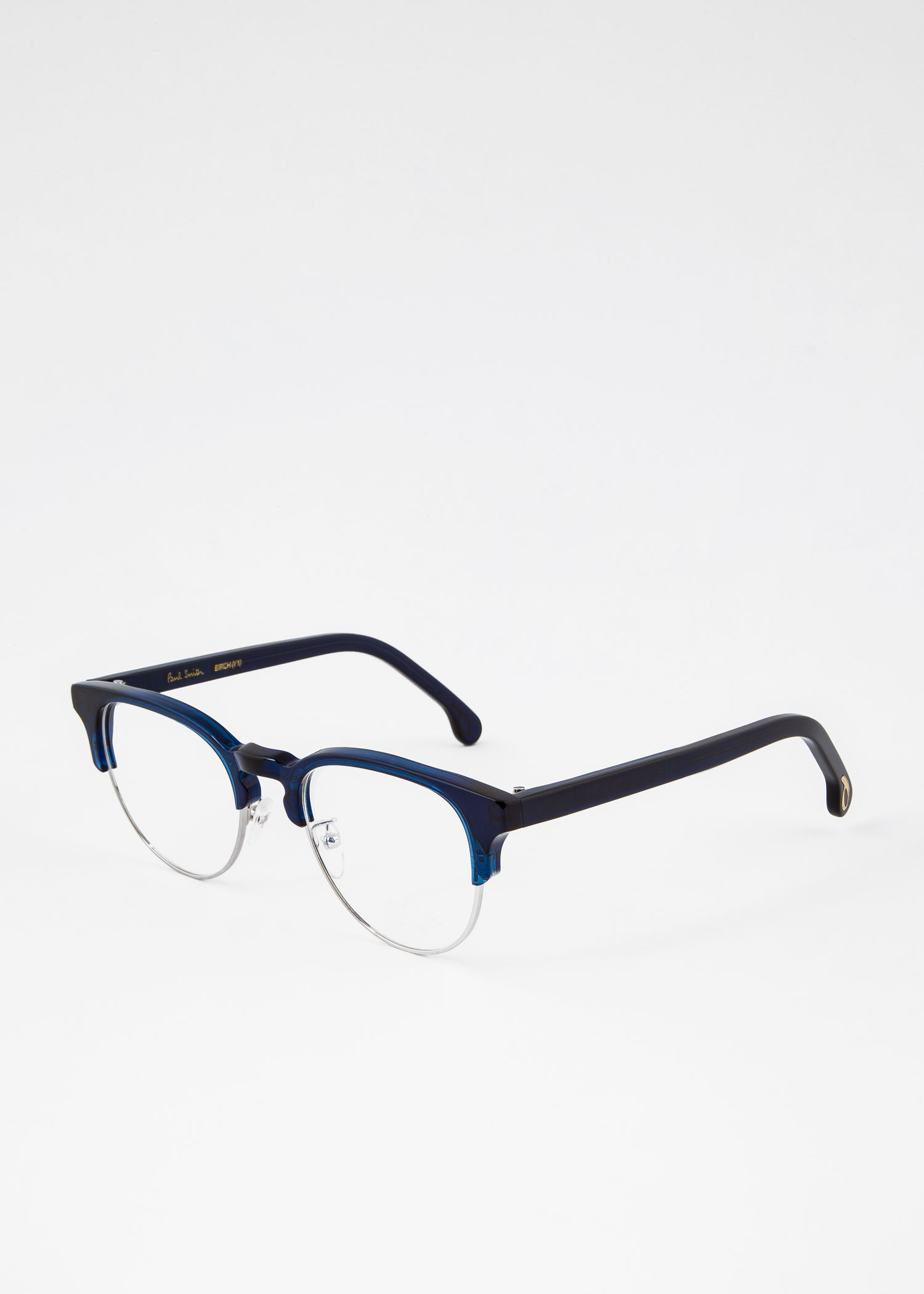 Paul Smith Deep Navy 'Birch' Spectacles - Paul Smith US