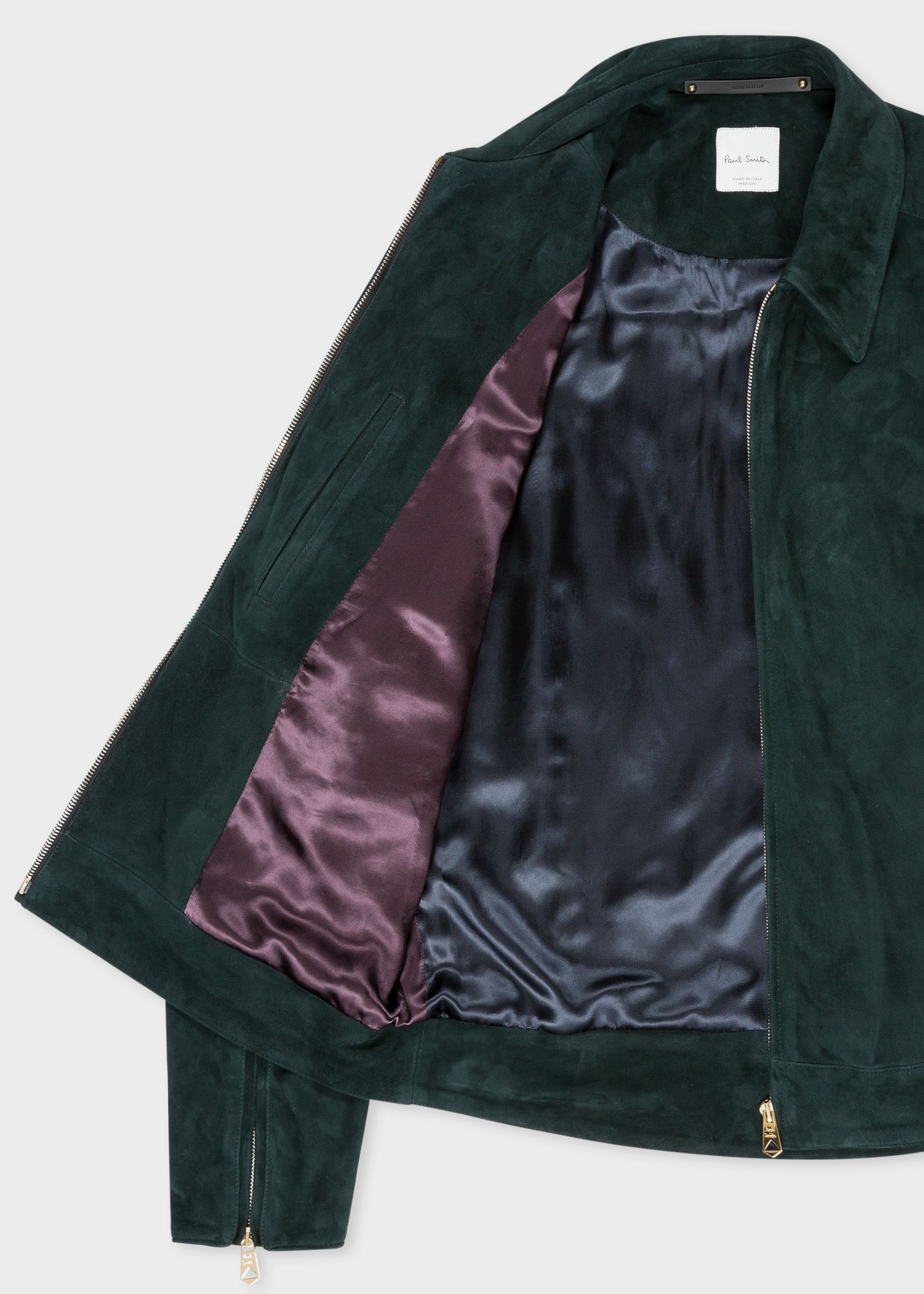 paul smith green suede jacket