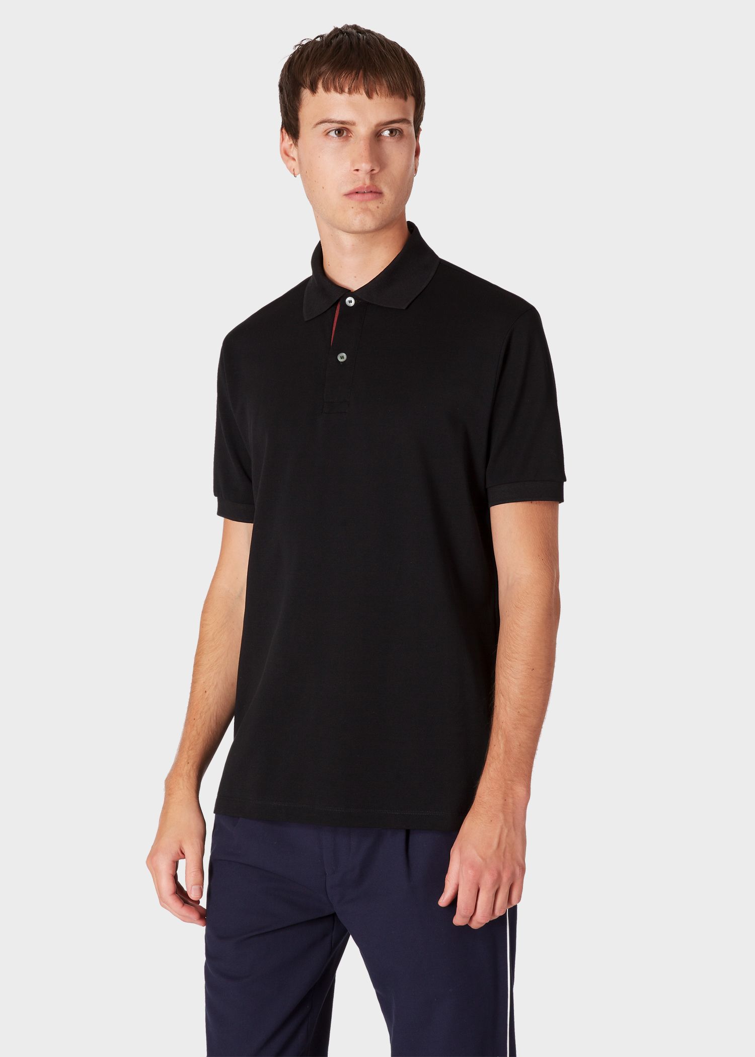 Details about   NWT Paul Smith Mens Moon Man Astronaut Slim Fit Small Polo Shirt Black $145 