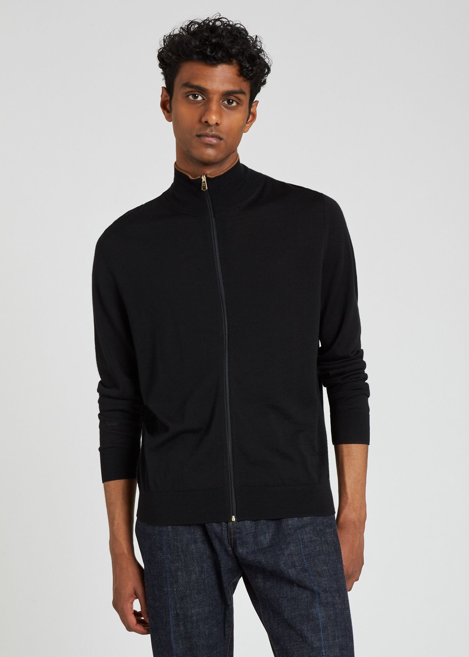 paul smith black cardigan