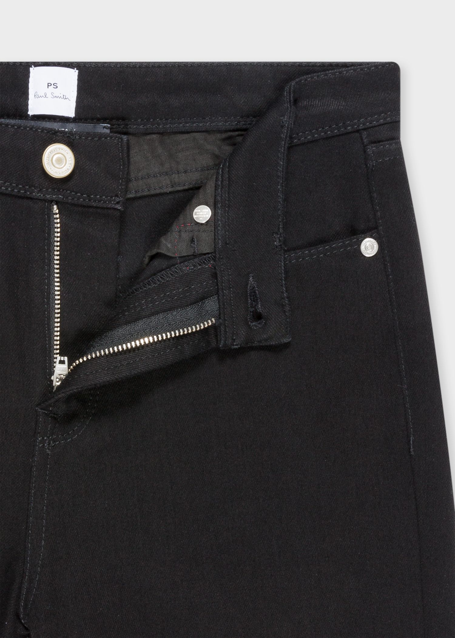 black skinny denim