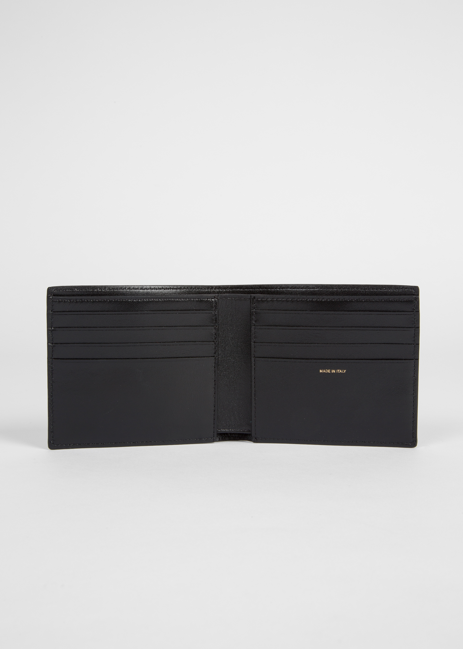 Saint Laurent Men's East/West Leopard-Print Leather Wallet