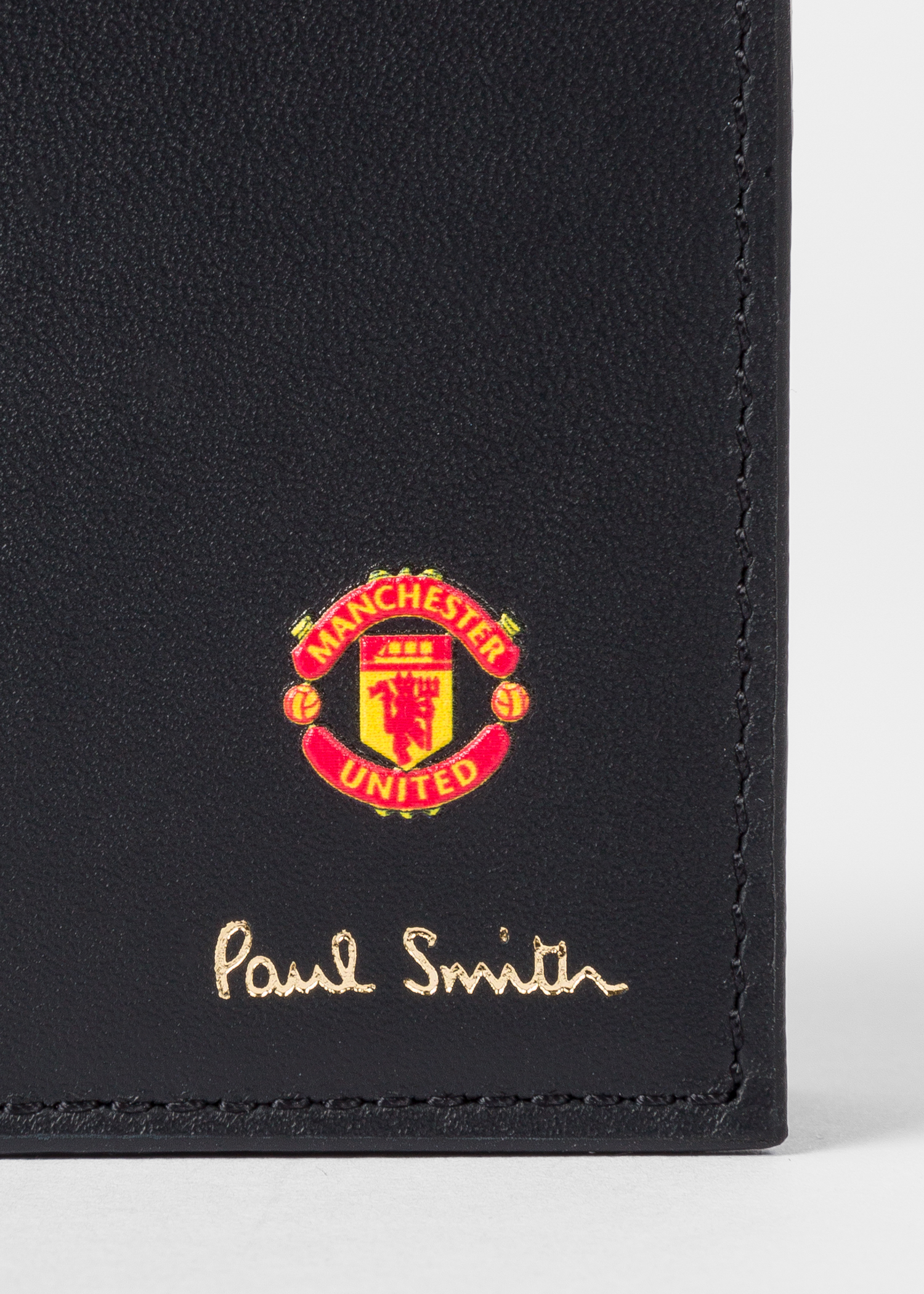 Paul Smith & Manchester United ‘Stadium’ Print Interior Billfold Wallet