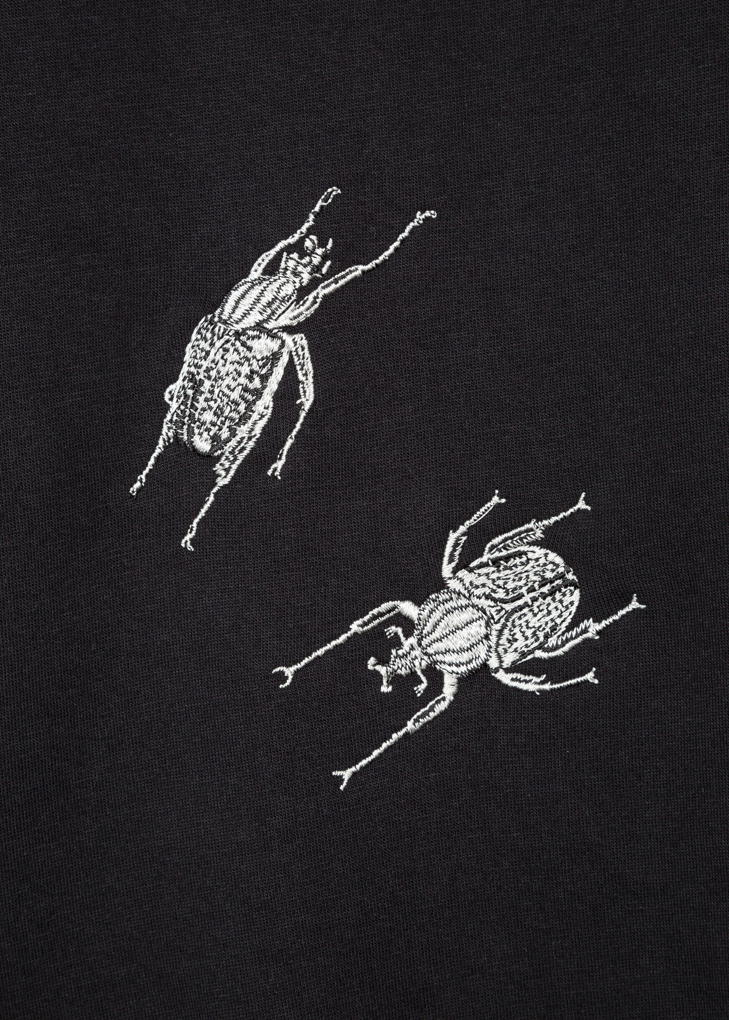 Details view - Men's Black Embroidered 'Beetle' Sweatshirt Paul Smith