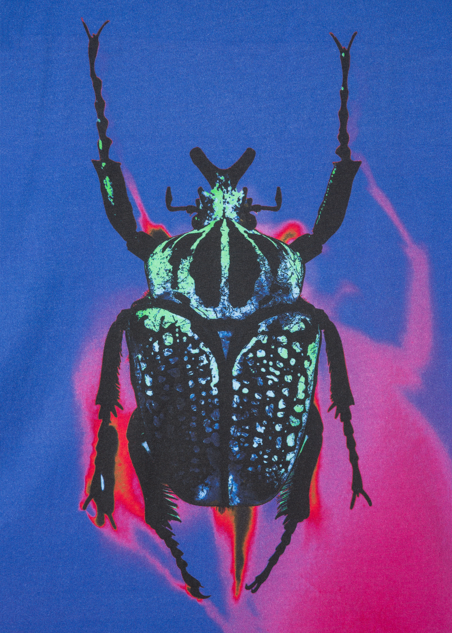 Print view - Men's Violet Gradient 'Beetle' T-Shirt Paul Smith