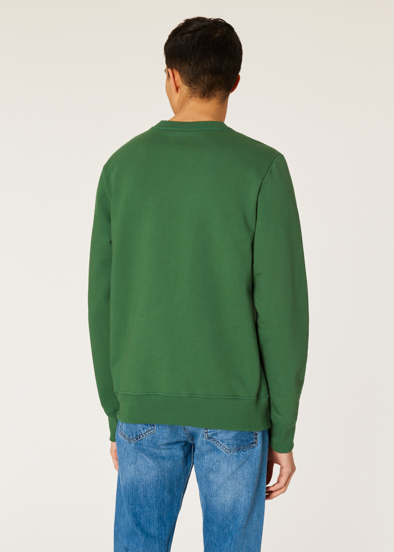 Coton Sweatshirt Paul Forêt Zèbre Vert Bio Logo En Smith Homme nFnvqA