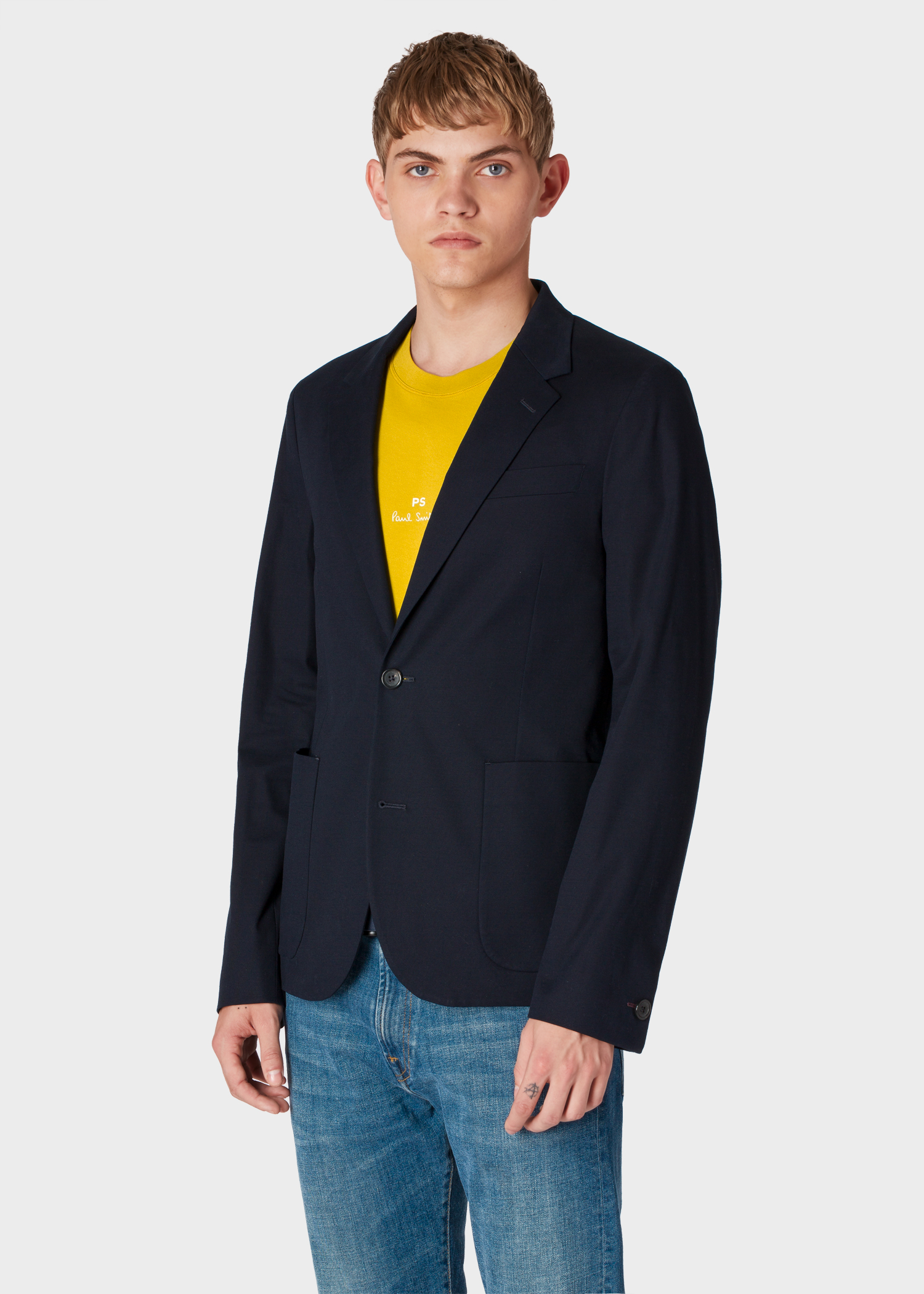 paul smith cotton blazer