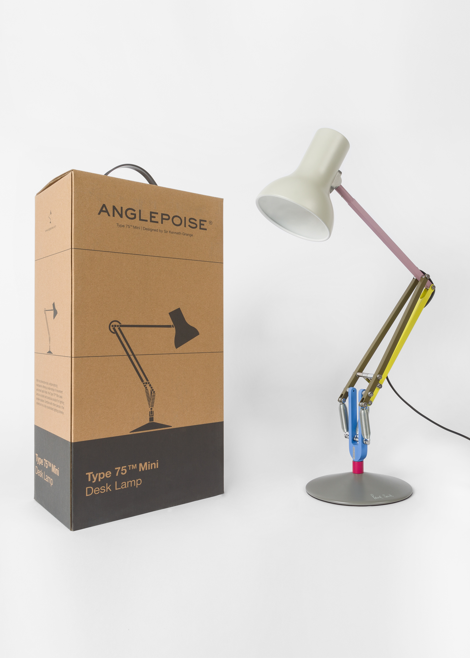 Anglepoise And Paul Smith Type75 Mini Desk Lamp Edition One Us Plug