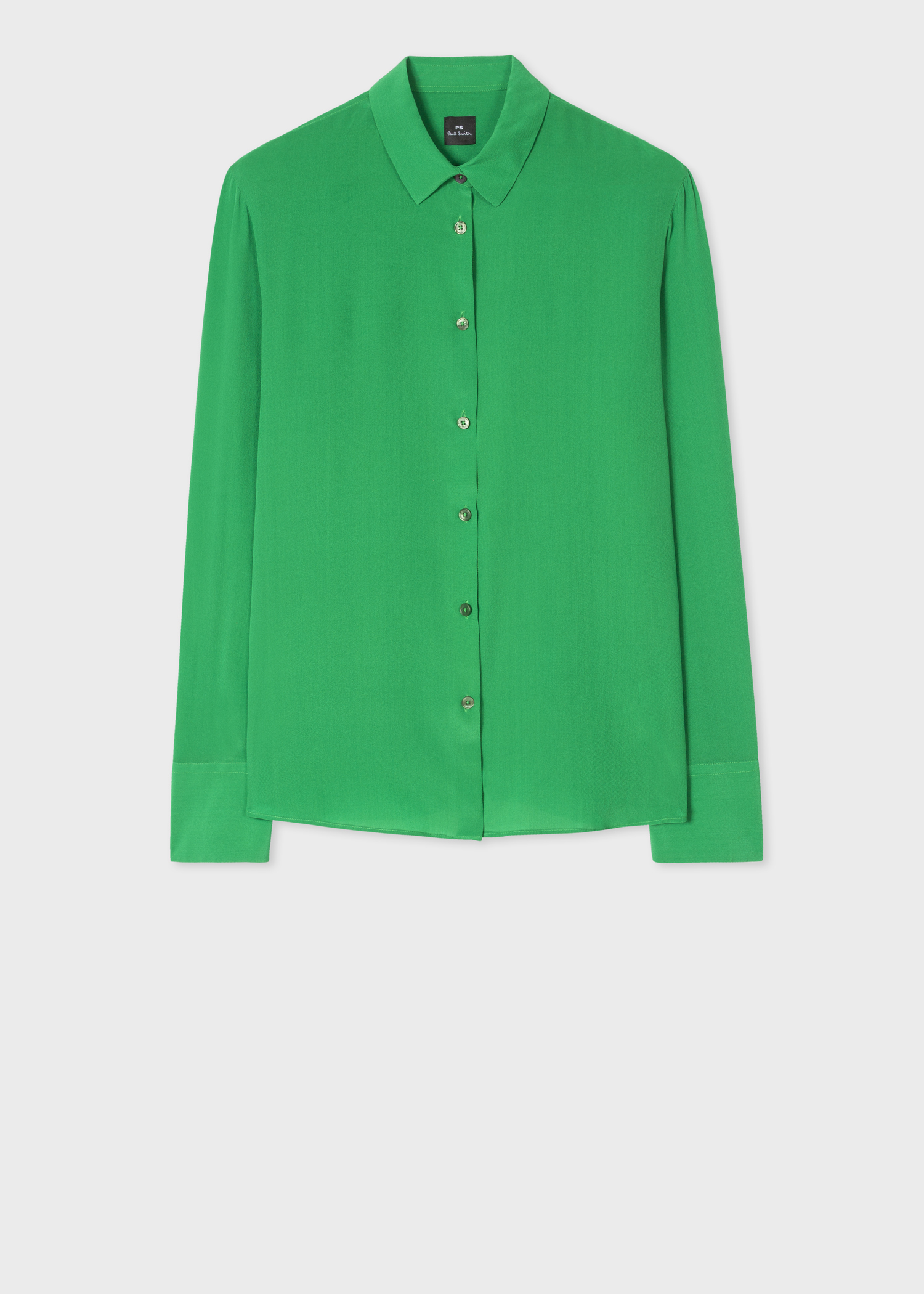 Women's Green Silk Shirt - Paul Smith