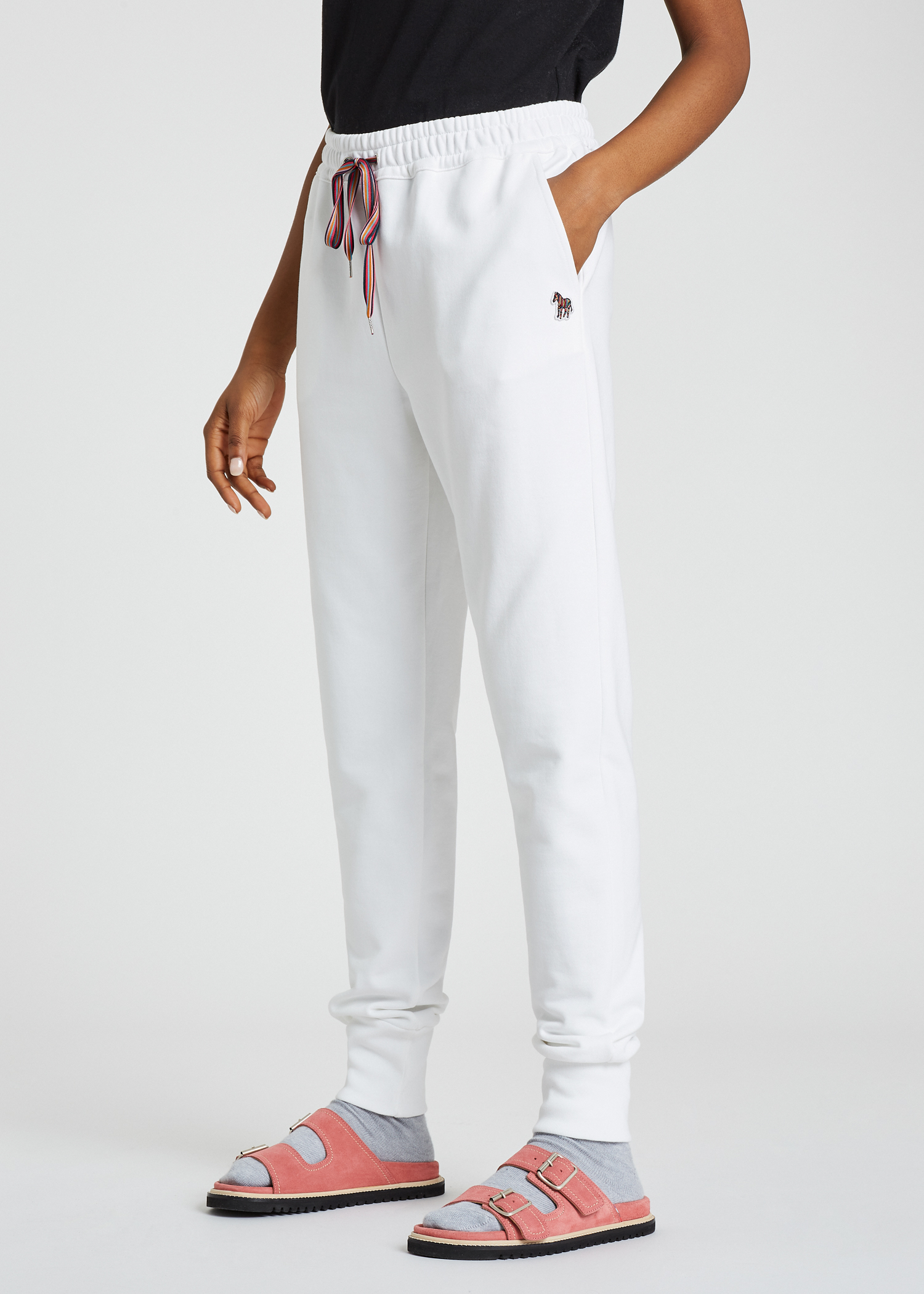 Womens white cotton sweatpants new arrivals